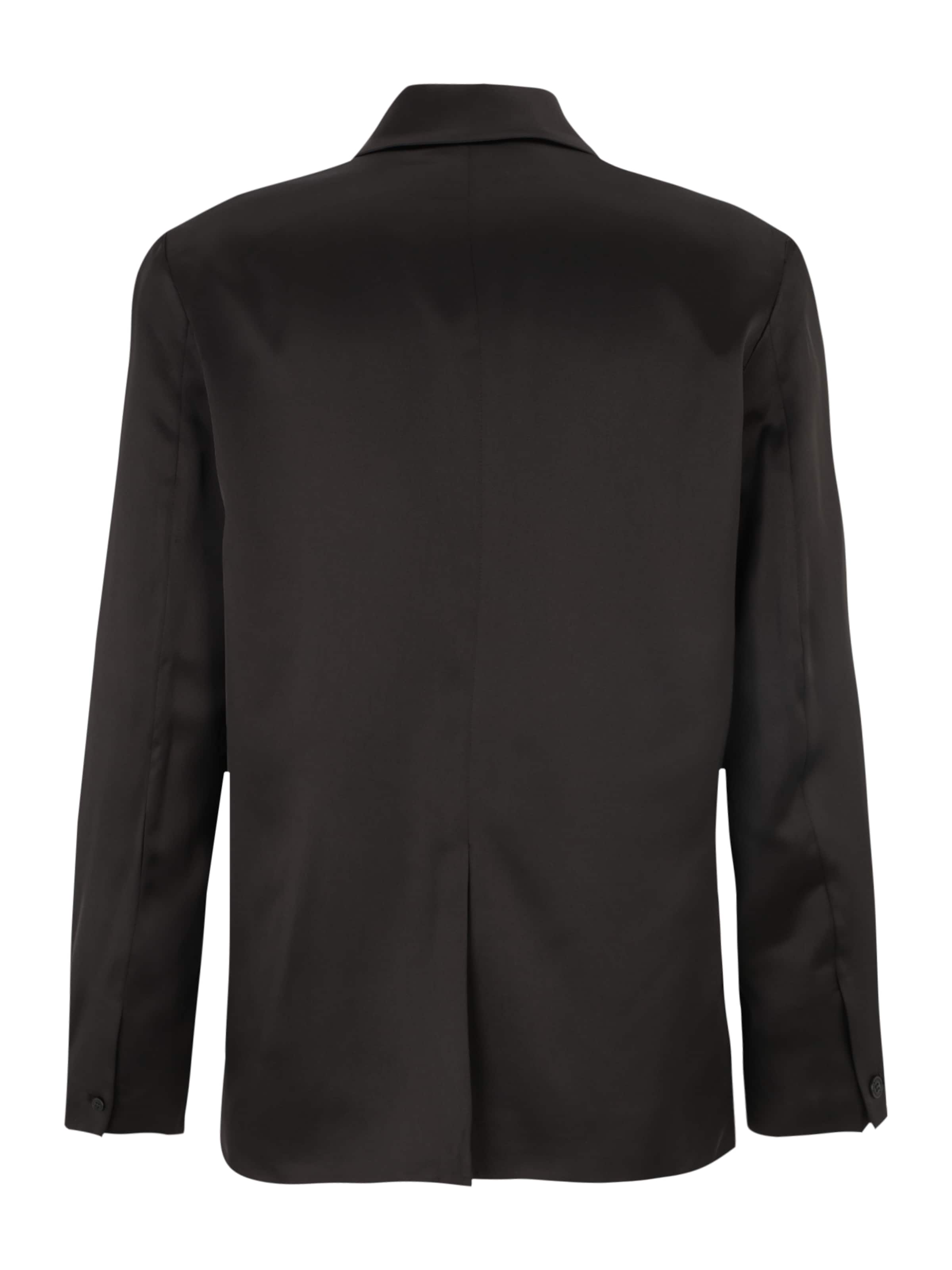 WEEKDAY Regular Fit Pikkutakki 'Roberto' värissä musta