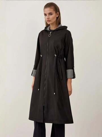 Cappotto di mezza stagione di Bigdart in nero: frontale