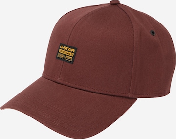 G-Star RAW Cap in Brown: front