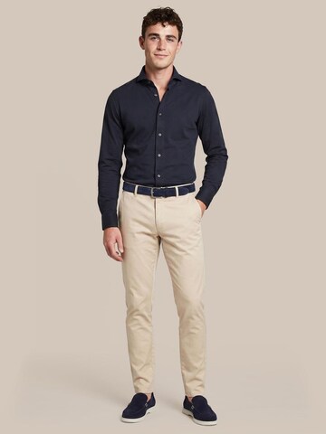 Suitable Slim fit Button Up Shirt in Blue