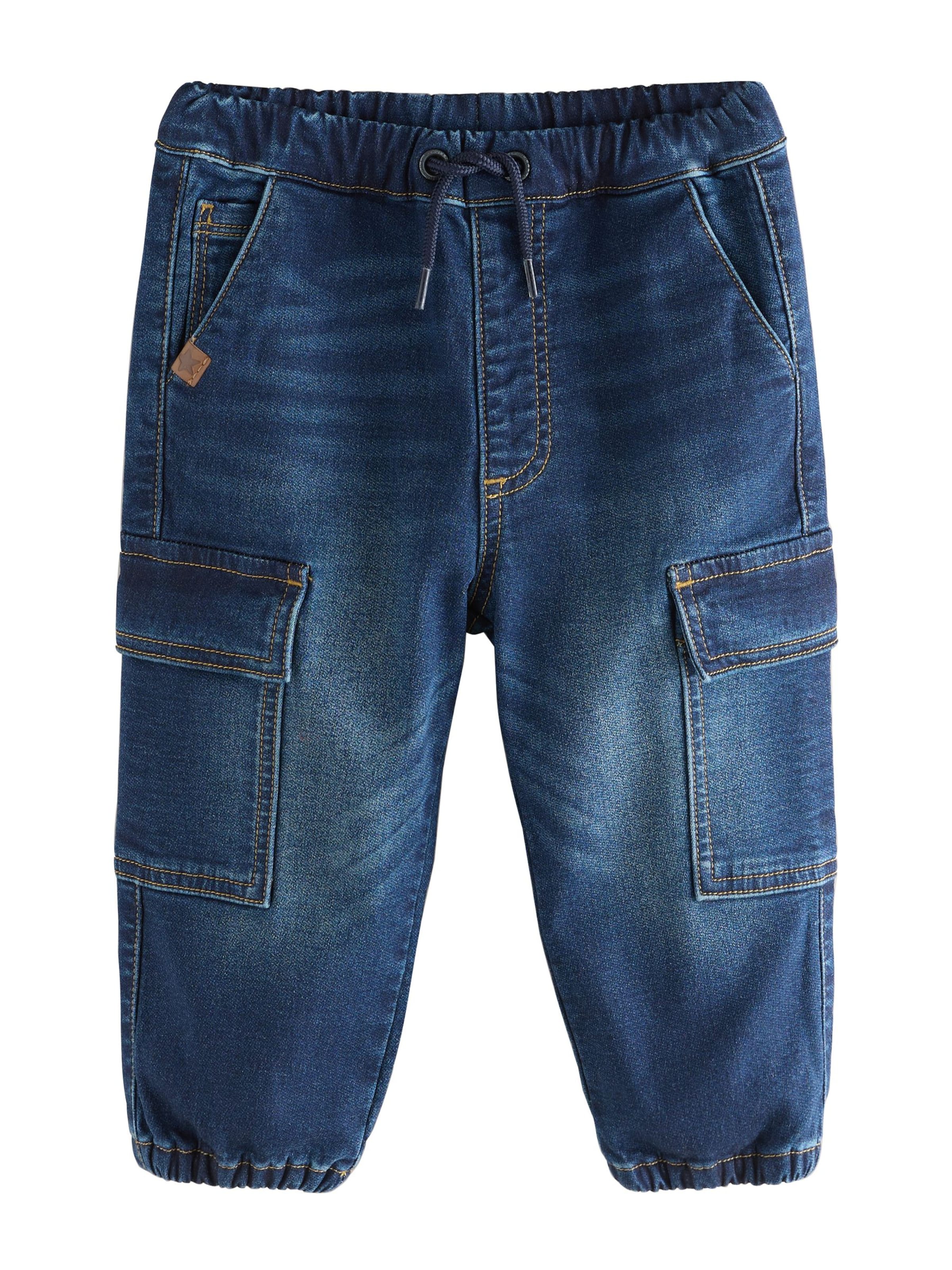 Next Tapered Farkut värissä sininen: etupuoli