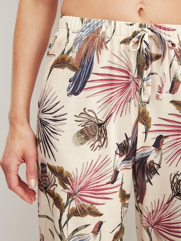 Pantalon de pyjama 'Favourites Arts' CALIDA en beige
