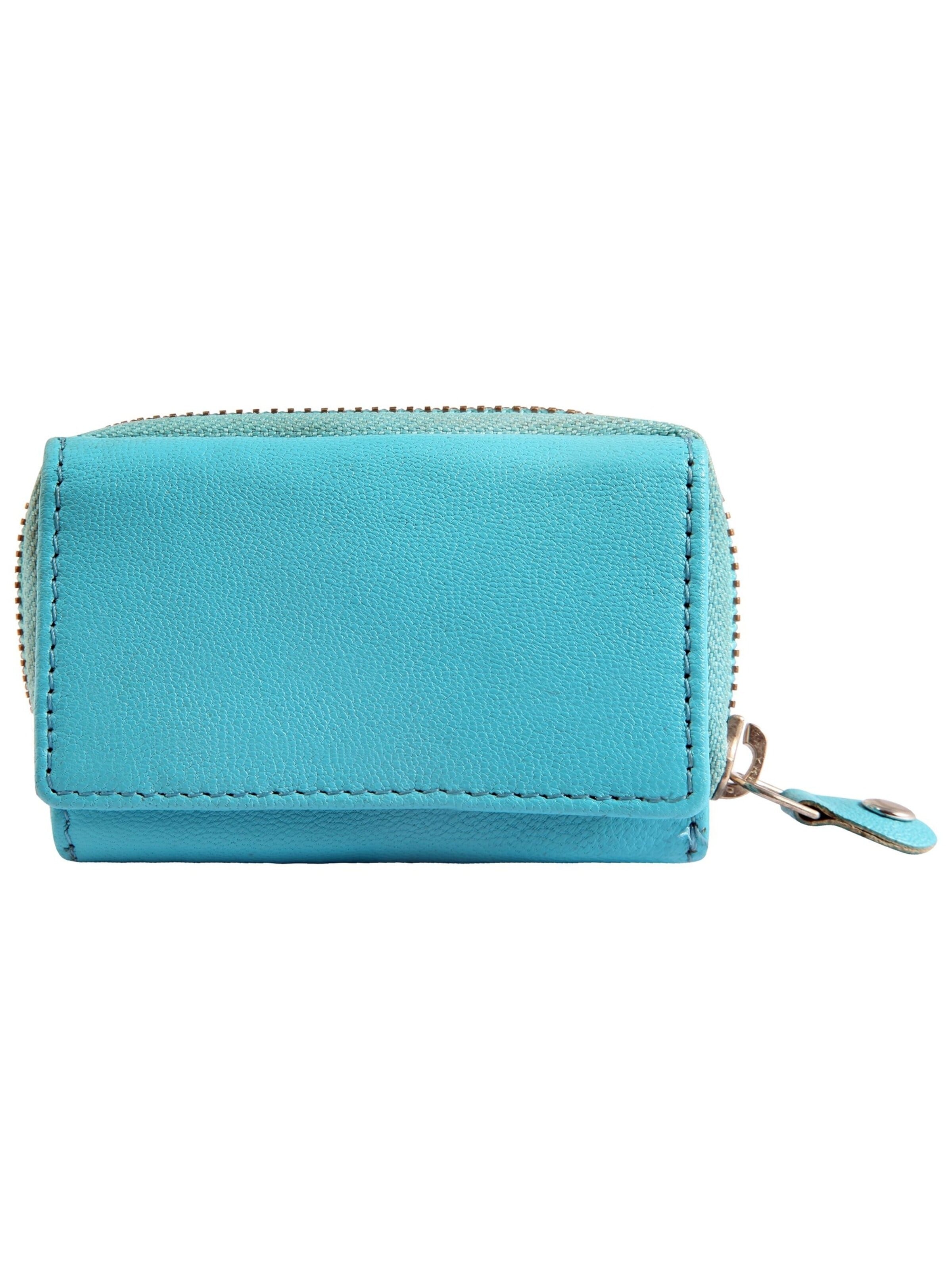 JUST Wallet 'RFID-Schutz' in Blue: front