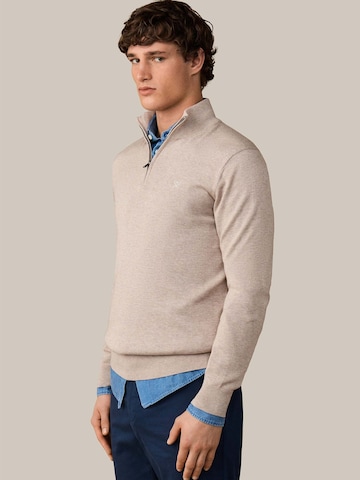 Hackett London Trui 'Ess' in Beige