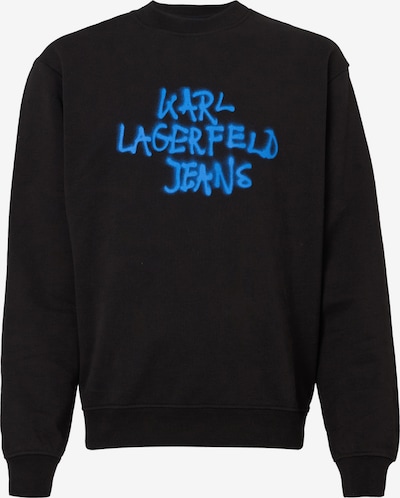 KARL LAGERFELD JEANS Majica v velikosti S | modra / črna barva, Prikaz izdelka