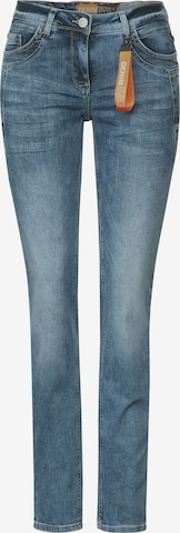 CECIL Regular Jeans i blå: forside