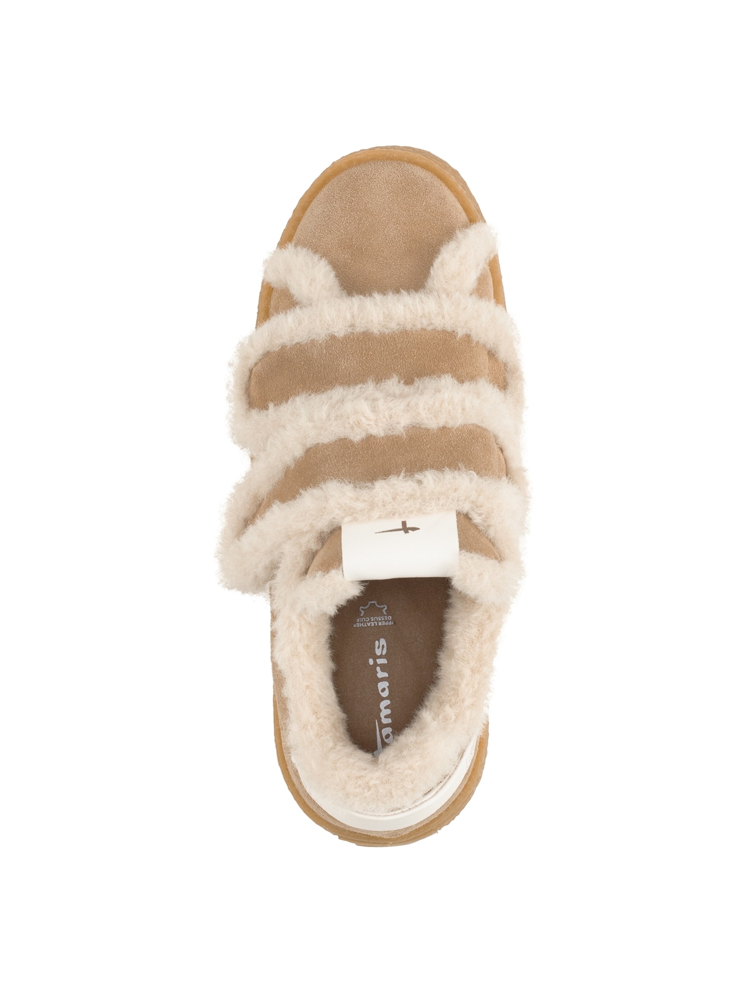 Sneaker bassa di Tamaris in beige