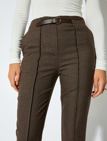 Koton Slimfit Hose in Braun