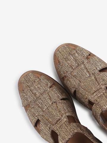 BRONX Sandals 'Next-Wagon' in Gold