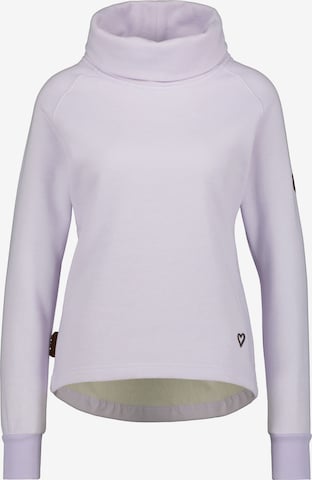 Alife and Kickin Sweatshirt in Lila: predná strana