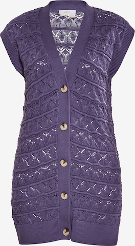 usha FESTIVAL Knitted Vest in Purple: front
