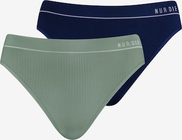 Nur Die Slip 'Retro' in Blauw: voorkant