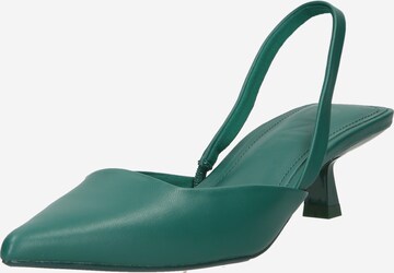 ONLY Γόβες slingback σε πράσινο: μπροστά