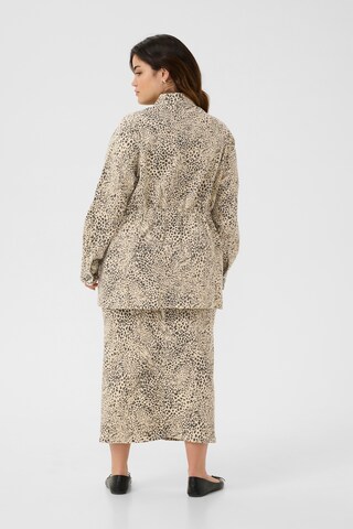 KAFFE CURVE Tussenjas 'Lisia' in Beige