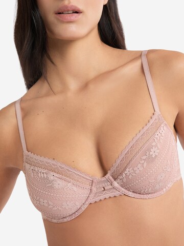 ETAM T-shirt Bra 'Aura' in Pink