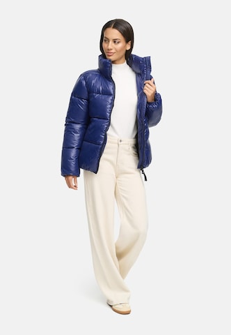 MARIKOO Winter Jacket 'Hazalee 16' in Blue