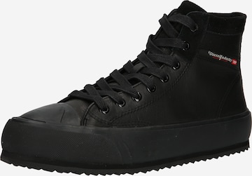 DIESEL High-Top Sneakers 'Principia' in Black: front