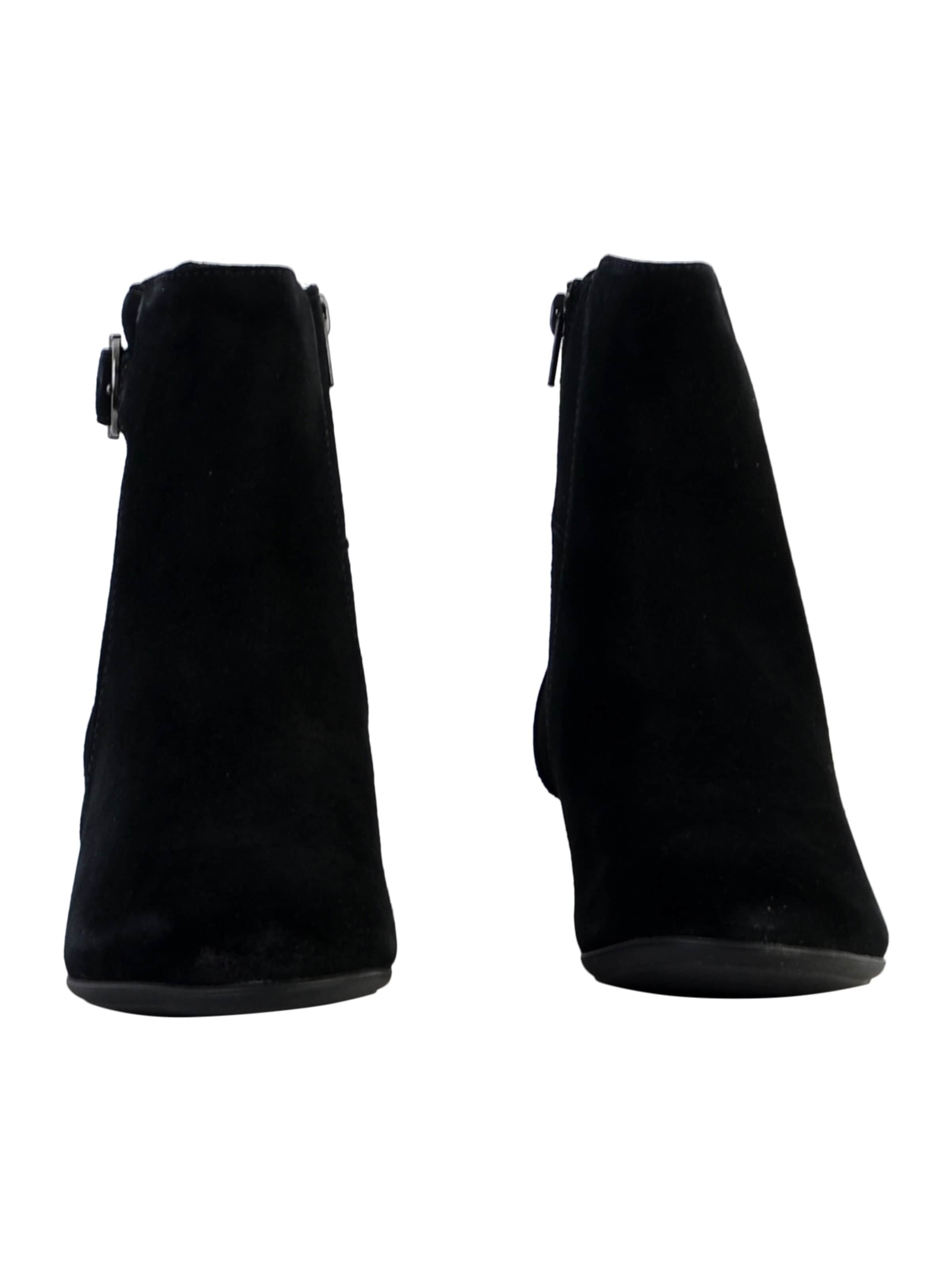 CLARKS Botki po kostki w kolorze czarny