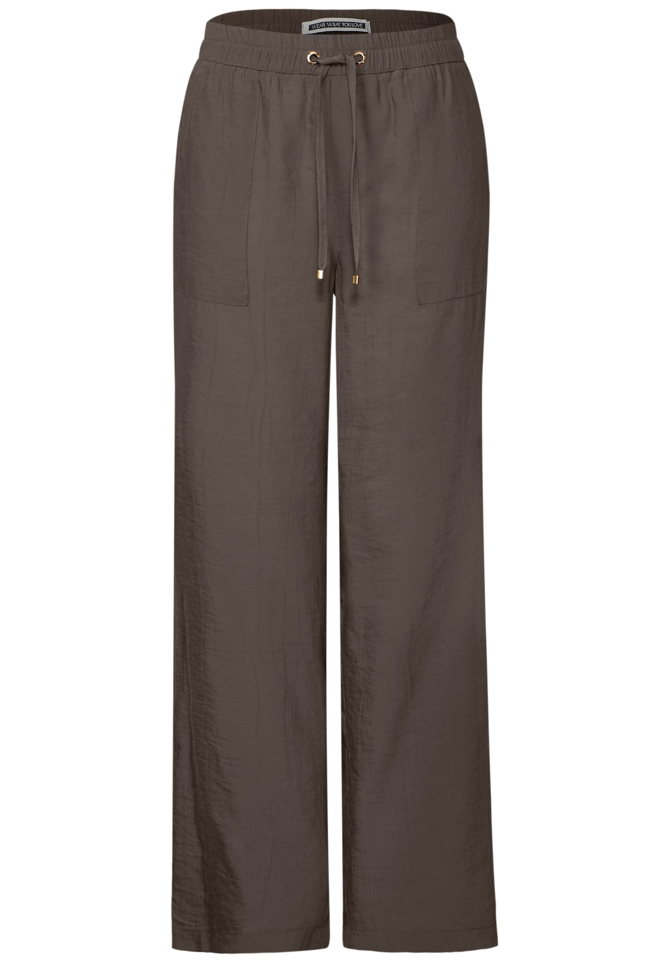 STREET ONE Pants in Brown: front
