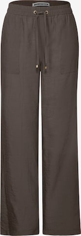 STREET ONE Pants in Brown: front