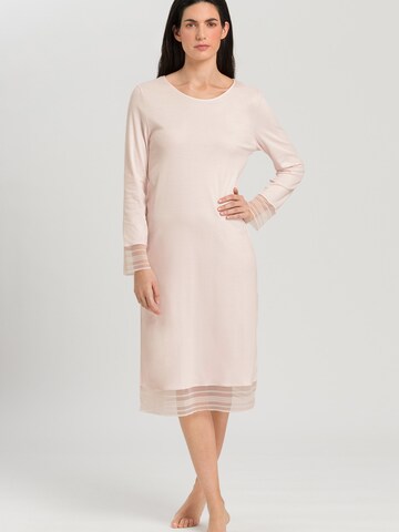 Chemise de nuit 'Sina ' Hanro en rose : devant
