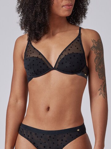 Triangle Soutien-gorge Skiny en noir