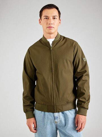 JACK & JONES Демисезонная куртка в Зеленый: спереди