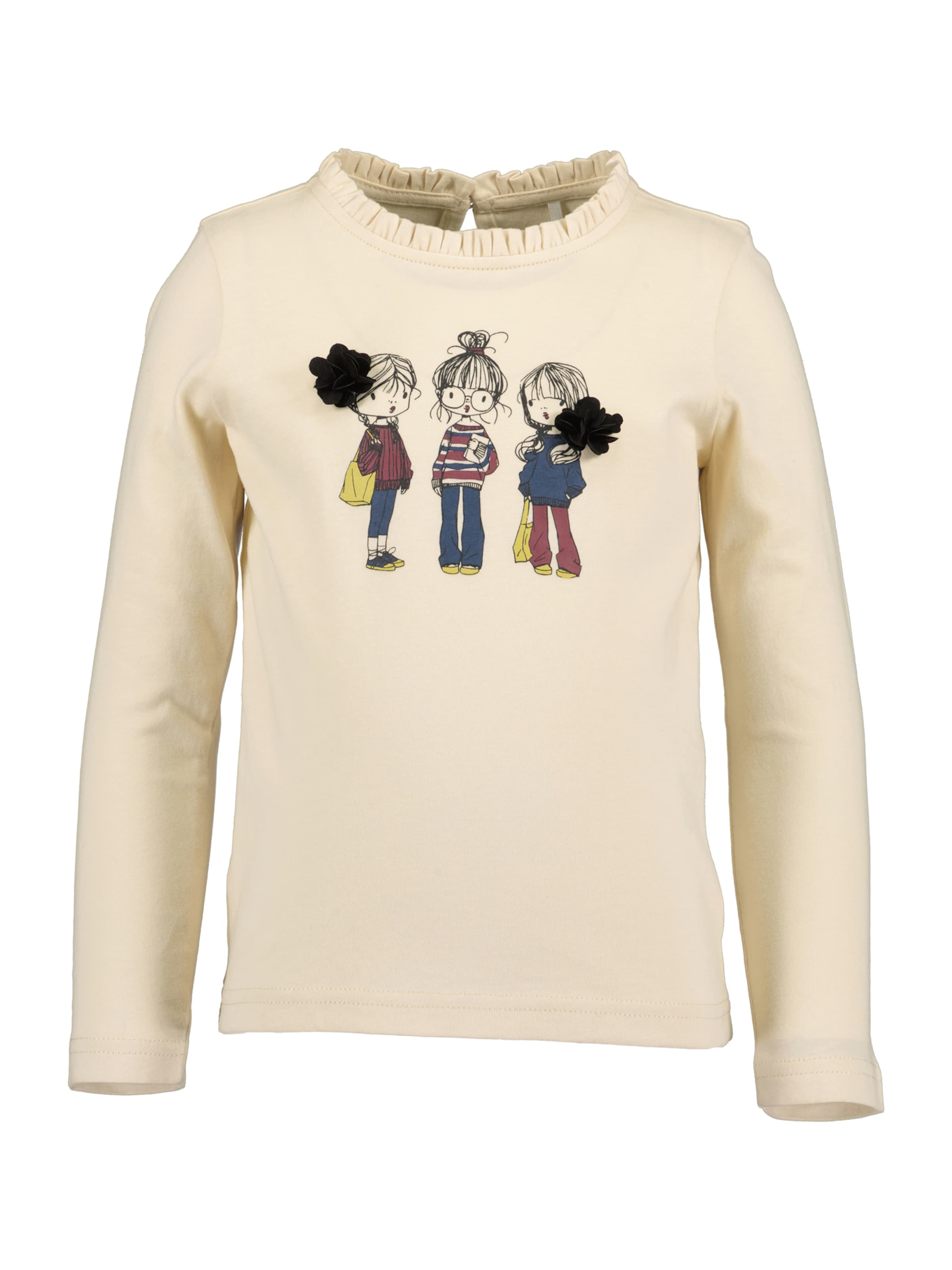 BLUE SEVEN Μπλουζάκι σε λευκό: μπροστά