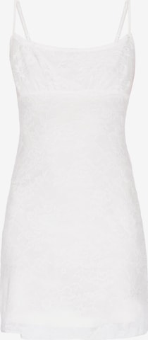 faina - Vestido em branco: frente