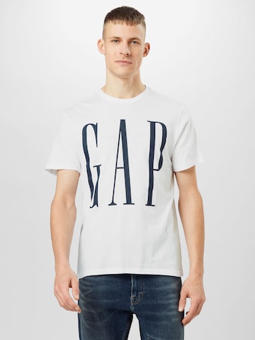 Regular fit Tricou de la GAP pe alb: față