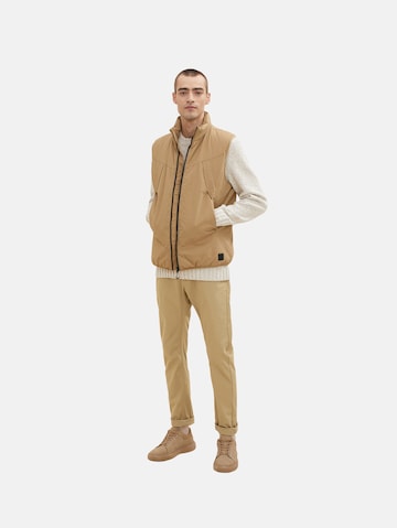 TOM TAILOR Pullover in Beige