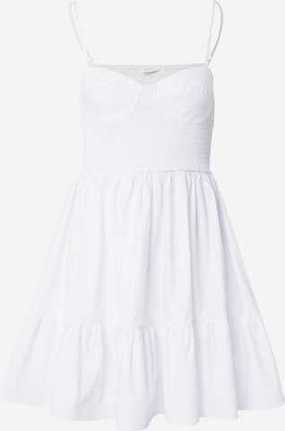 Robe d’été GLAMOROUS en blanc : devant