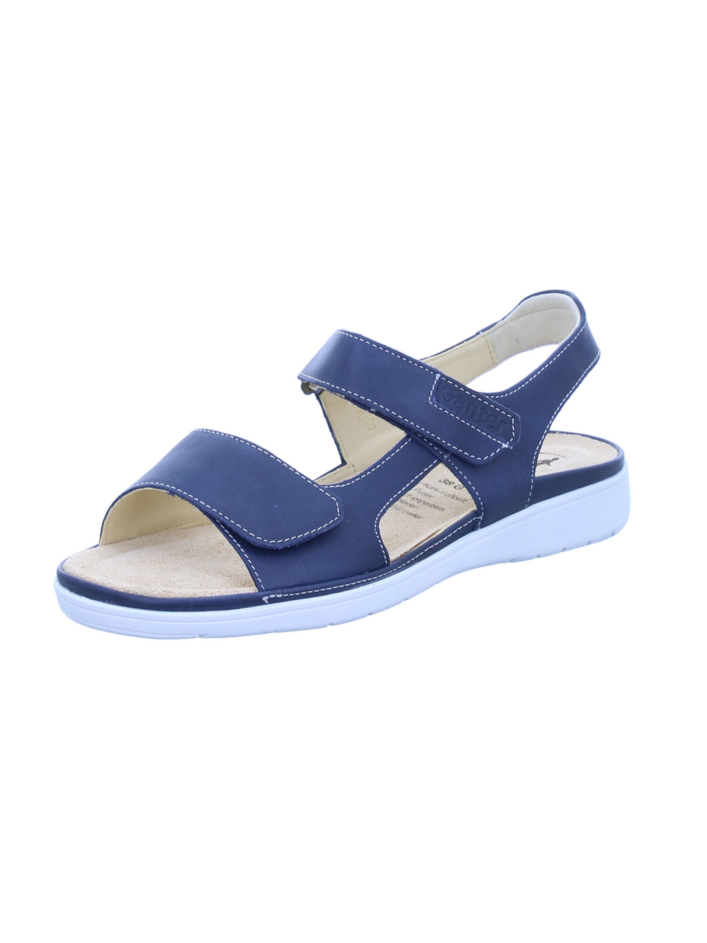 Ganter Sandals 'Gina' in Blue: front