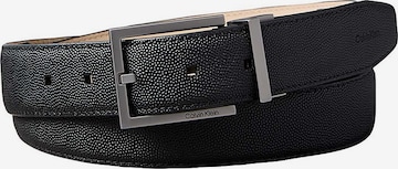 Ceinture Calvin Klein en noir : devant