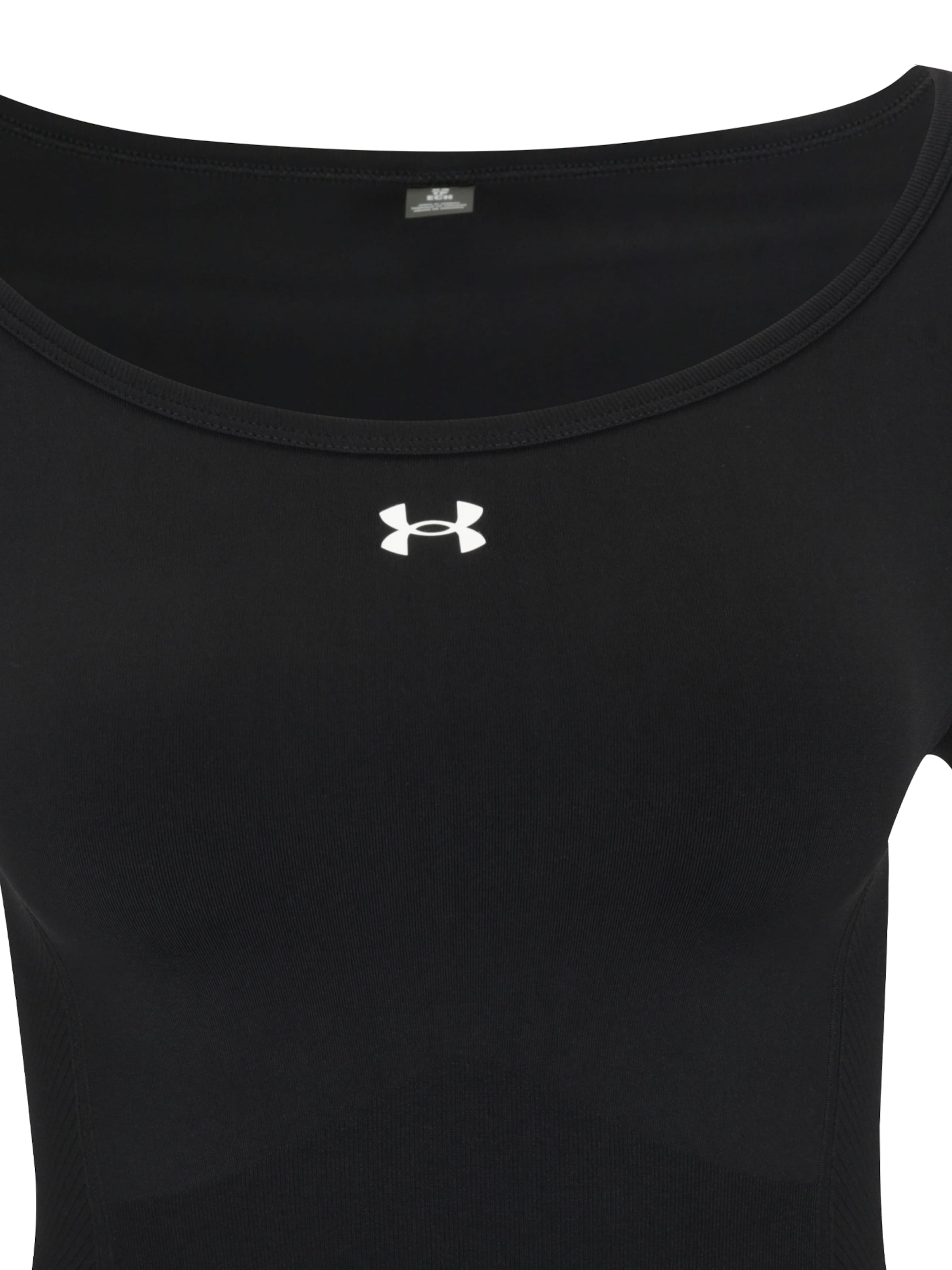 UNDER ARMOUR Функционална тениска 'Train' в черно