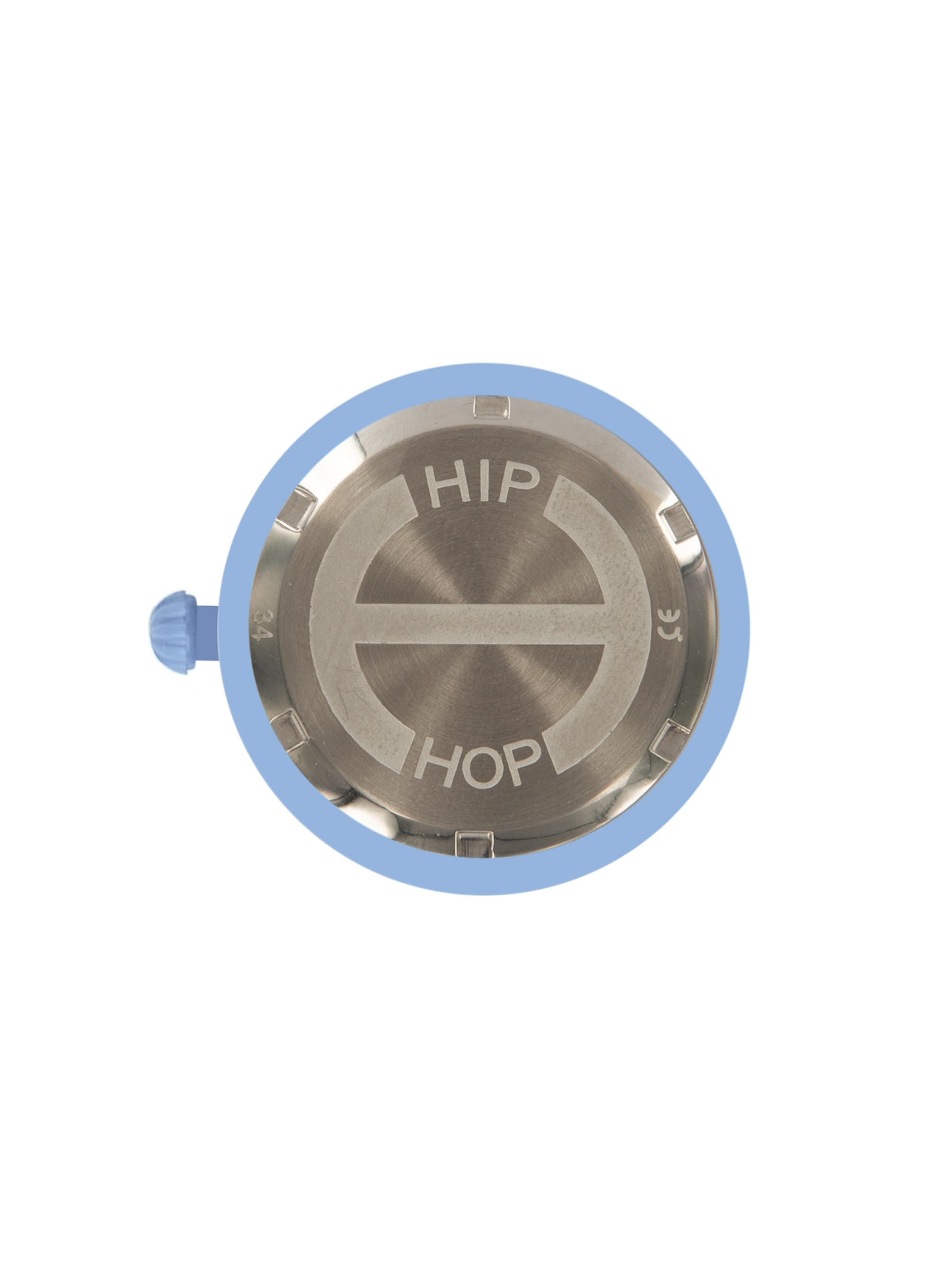 Hip Hop Analog Watch 'HERO.DOT' in Blue