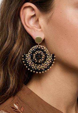 Gaya - Pendientes en marrón: frente