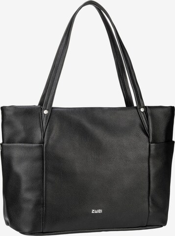 ZWEI Shopper 'Pia' in Black: front