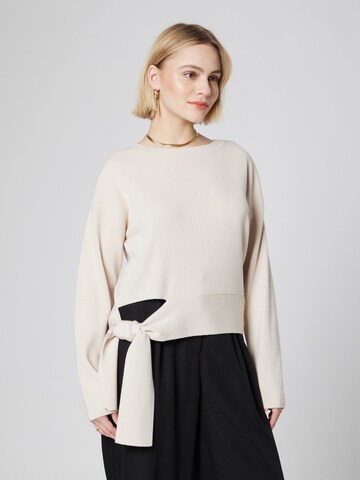 Guido Maria Kretschmer Women Pullover 'Theres ' i hvid: forside