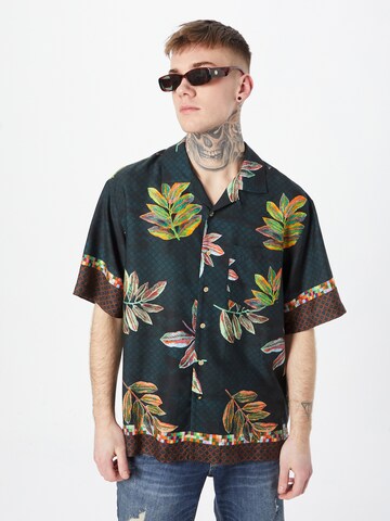 SCOTCH & SODA Comfort Fit Hemd in Grün: Vorderseite