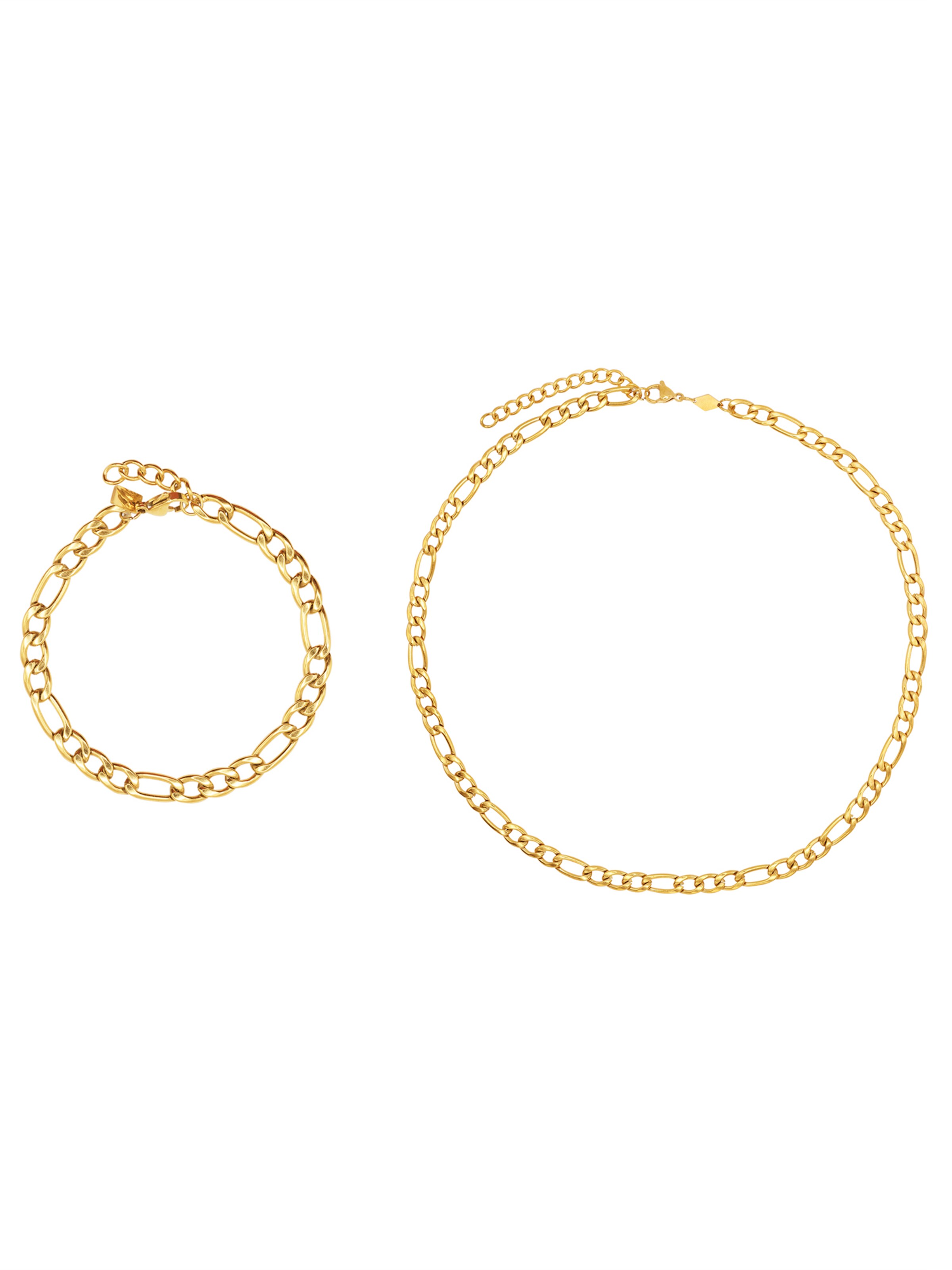 Heideman Schmuckset 'Rene' in Gold: Vorderseite