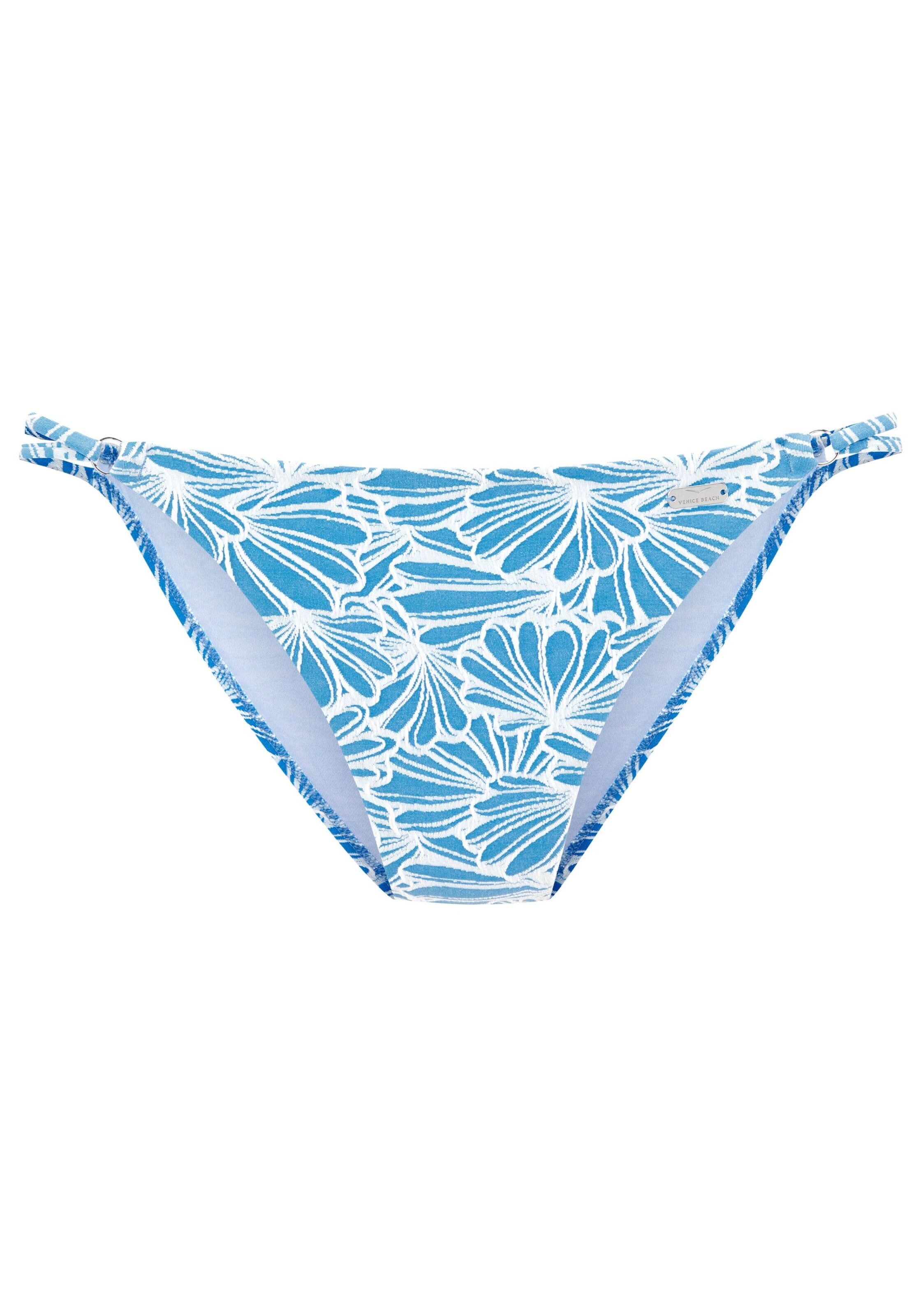 Slip bikini di VENICE BEACH in blu: frontale