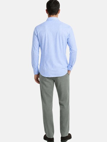 ALEA Regular fit Overhemd 'CAMICIA LINO' in Blauw