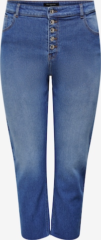 ONLY Carmakoma Tapered Jeans 'Eneda' in Blauw: voorkant