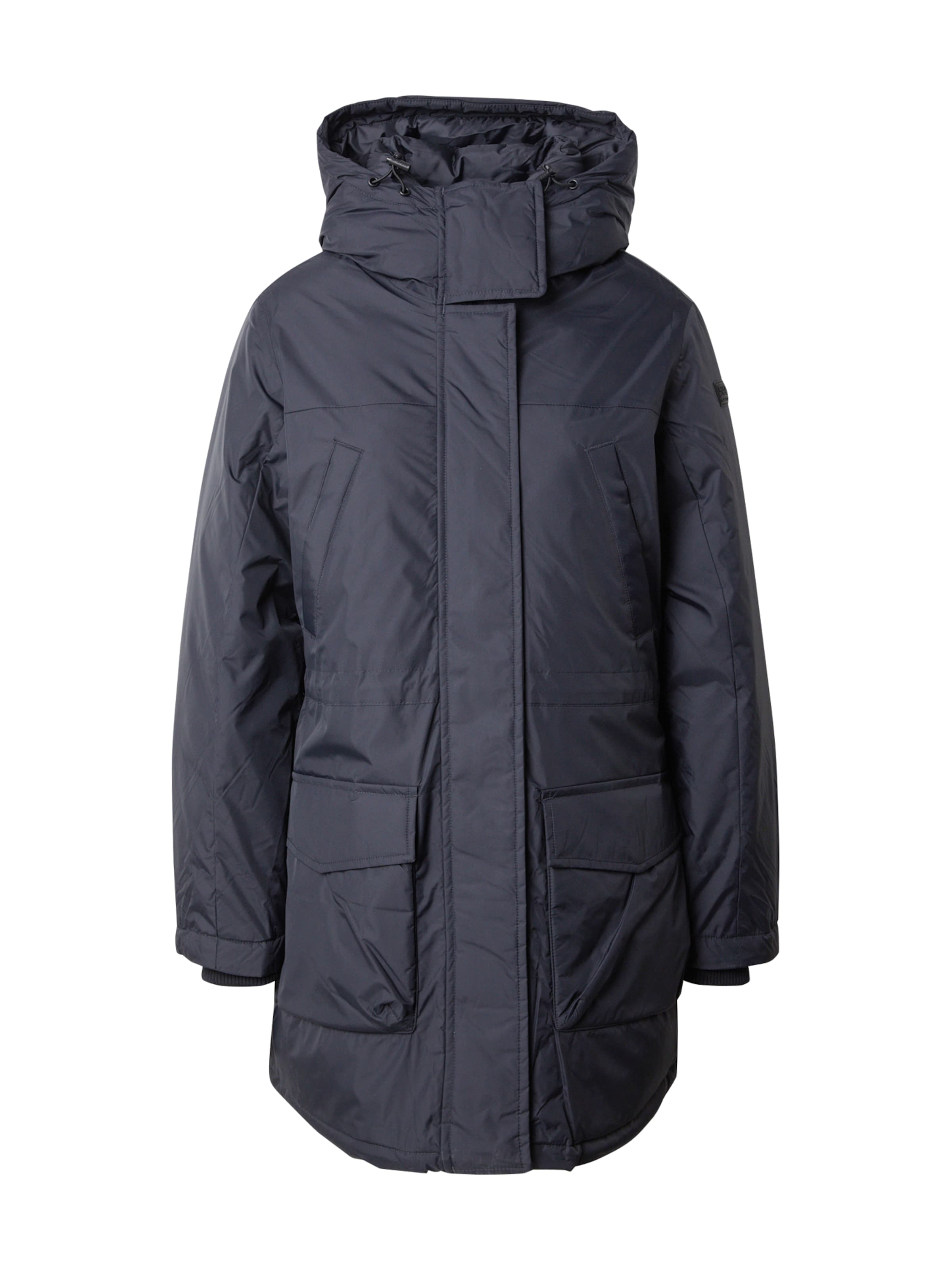 NAPAPIJRI Winterparka 'A-CIANS' in Zwart: voorkant