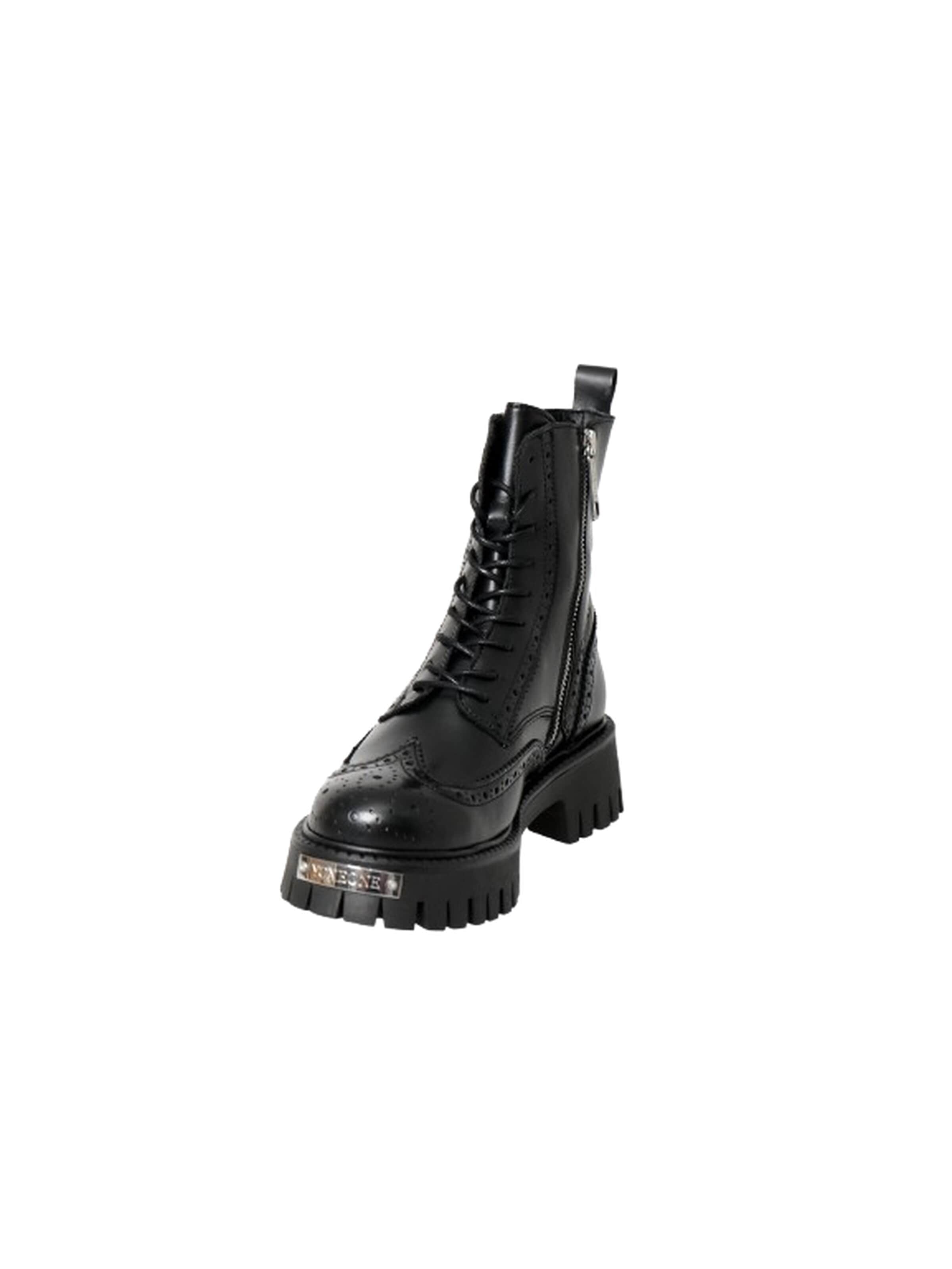 Yoxeone Boots 'WING COMMANDER' in Black