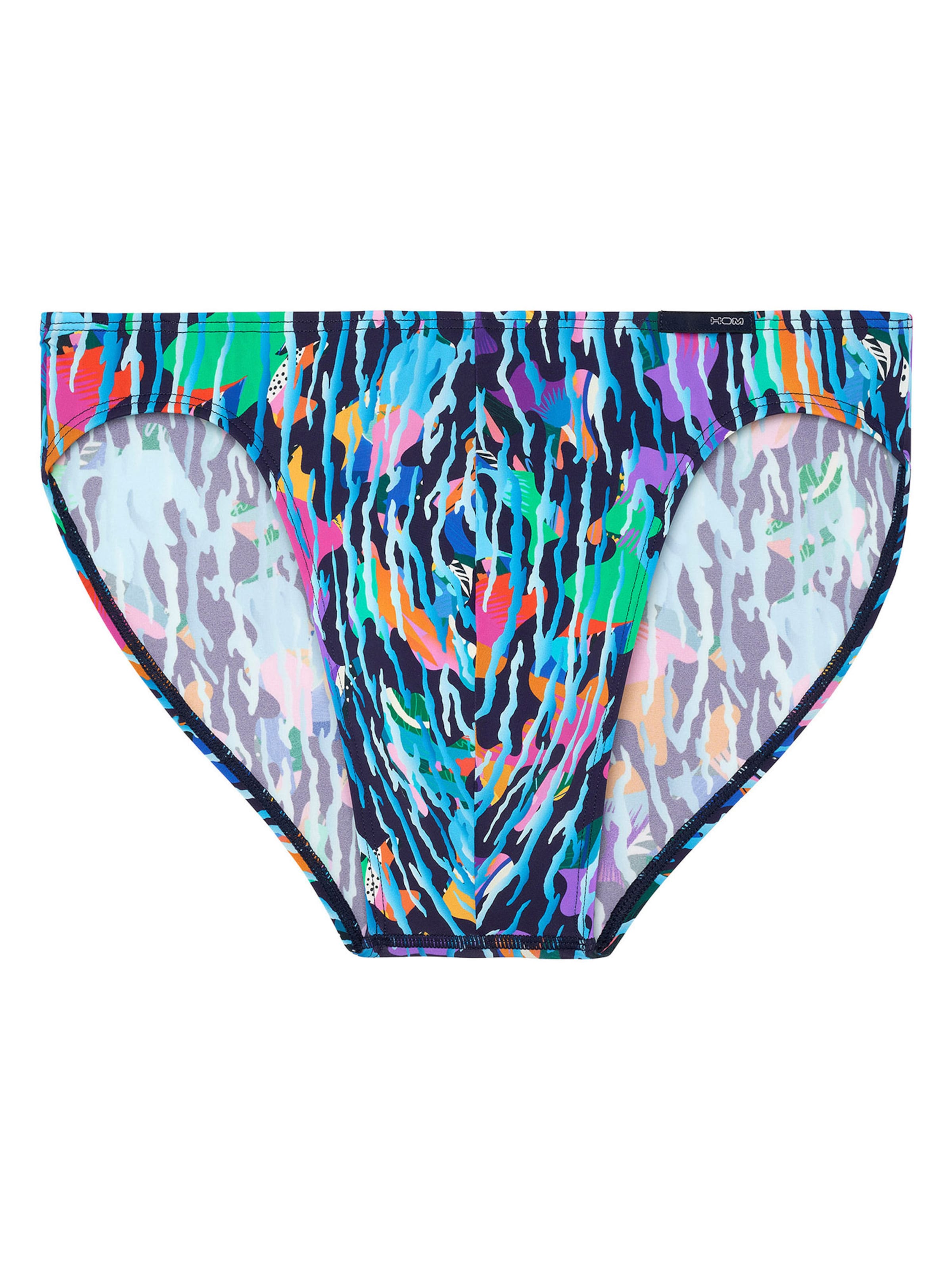 HOM Slip ' Funky Styles ' in Blauw: voorkant