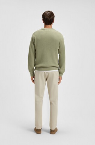 BOSS Orange Sweater in Green