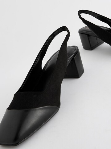 Décolleté sling 'Forever Comfort' di Next in nero