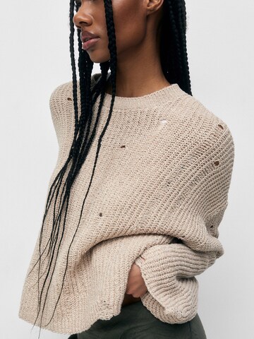 Pull&Bear Pullover in Beige